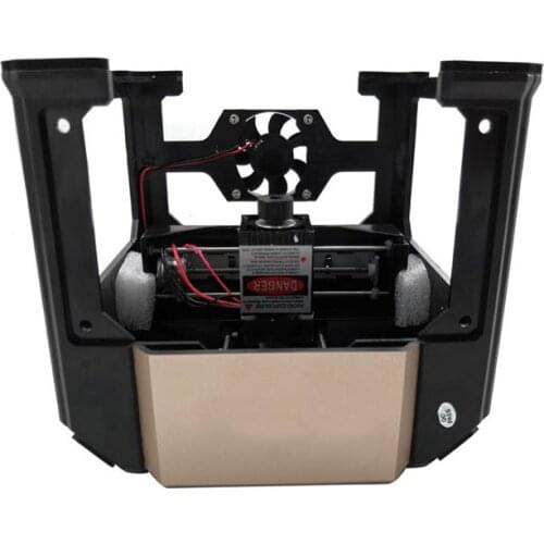 3W CNC Router Laser Cutter DIY Print Laser Engraving Machine 3000mw Mini Lettering Machine Custom Logo 80*80mm Working Area