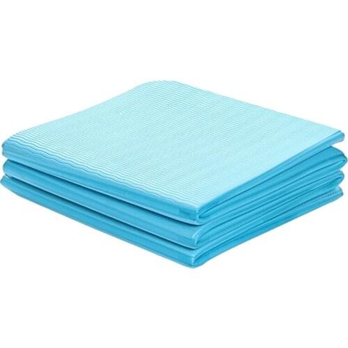 6MM TPE Foldable Yoga Mat Exercise Pad Non-Slip Folding for Gym Home