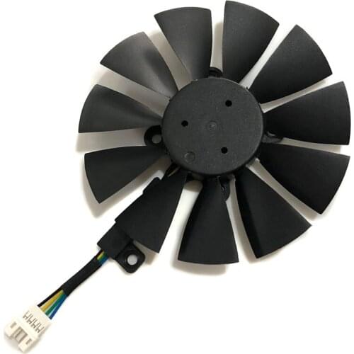 87MM(90MM) FDC10U12S9-C RX580 RX-VEGA64/480 VGA GPU Cooler Fan For ASUS ROG-STRIX-RX VEGA64/580/480 Graphics Cards Cooling