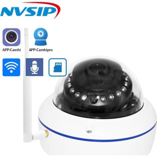 Vandal-proof IP Camera WiFi With SD Card Slot Max 128Gb ONVIF P2P Motion Detect Alert Dome Security Camera IP WiFi IP Camera Cam