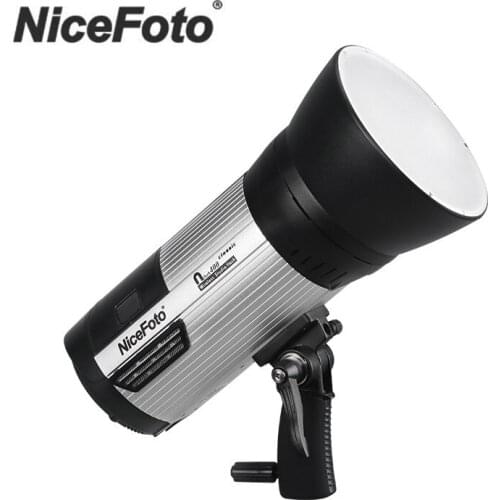 NiceFoto nflash400 400WS GN77 Wireless Studio Flash Classic 400 LED Lamp for Outdoor Photography Built-in Wireless Hi-speed