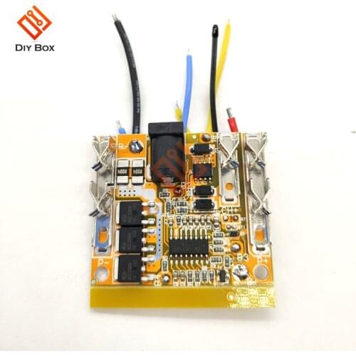BMS 5S 18.5V 18A 18650 Lithium Battery Protection Board PCB Circuit Power Bank Charger for DC Electric Drill