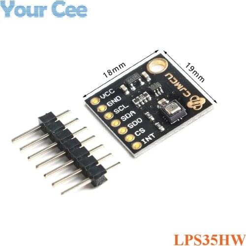 LPS35HW Digital Pressure Sensor Module Piezoresistive CJMCU-35 Height Sensor I2C SPI Waterproof Absolute Humidity Barometer