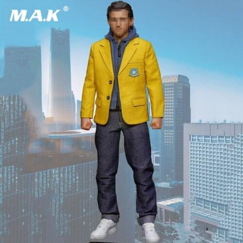 MA-001 1:6 Scale Male Figure Accessory Clothes Peter School Uniform Suit Students Preppy Style for 12inches Action Figure