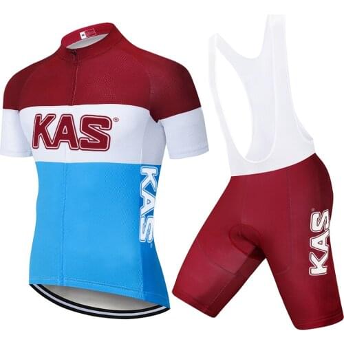 Maglia Ciclismo Uomo KAS Cycling Jersey Short Sleeve Bicycle Clothing Triathlon Uniforme Maillot Ciclismo Riders 2021 20D