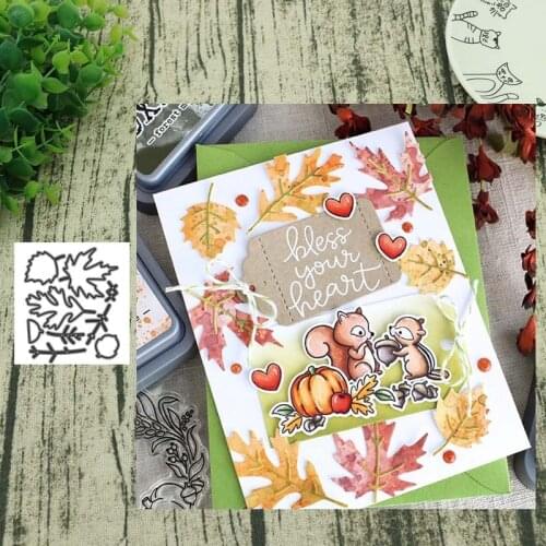 Maple leaf Metal Cutting Dies cut die mold decoration Scrapbooking paper craft mould punch stencils