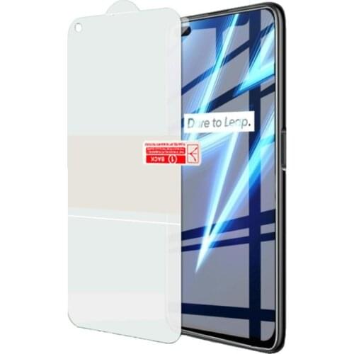 Soft Protective Hydrogel for OPPO Realme 7 6 5 3 C2 C3 X2 Pro Full Cover Foil Gel Screen Protector Realme X50 TPU Film Not Glass