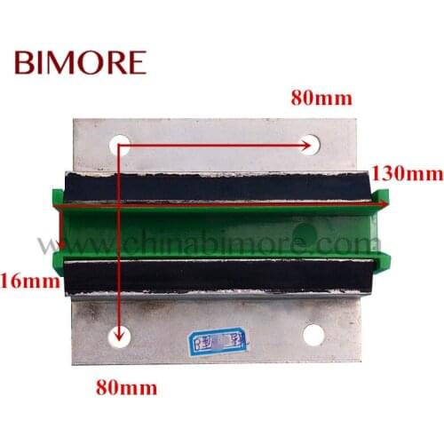 Lift guide shoe use for Escalator lift Parts L130*W16mm
