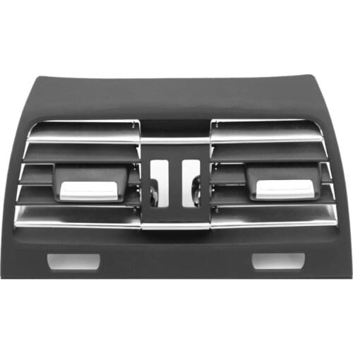 NEW-Car Rear Center Console Vent Panel Outlet Grille Cover Fresh AC Air Vent Grille Cover for BMW F01 F02 750I 750Li 2009-2015