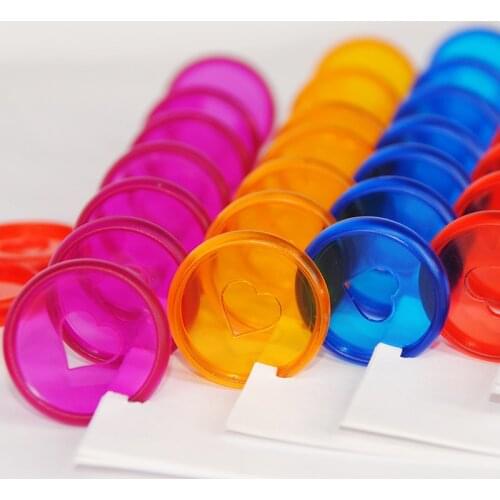 200pcs 28mm Colorful Notebook Discs Binding Mushroom Planner Binder Ring Binder Dicsc Button Planner Accessories School Supplies