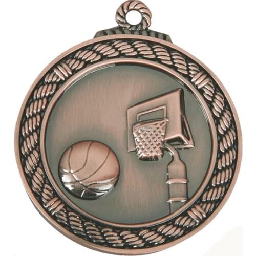 Manufacturer custom basketball competition medal low price 3D sports medal