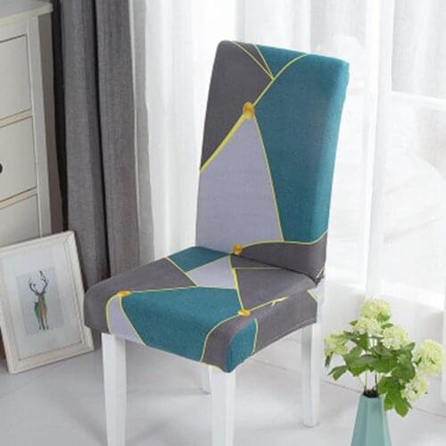 Removable Washing High Elastic Stretch Wedding Banquet Dining Chair Protective Decor Dustproof Cloth Cover
