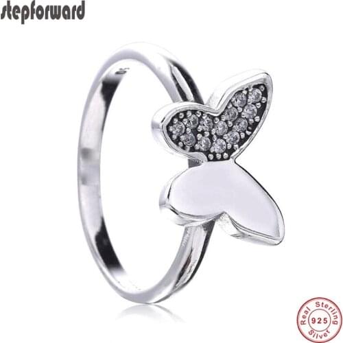 Step Forward White Rings