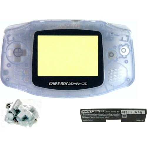 Replacement Repair Spare Parts Transparent Full Housing Shell Pack Case for Nintendo Gameboy Advance GBA