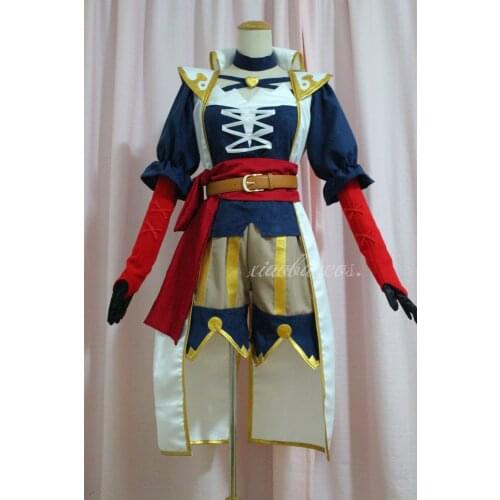 2017 Miss Fortune From Game Captain Pirate Customized Uniforms Cosplay Costume