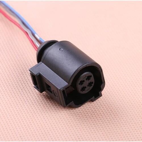 4B0973712A For VW Caddy EOS Golf Passat Tiguan For AUDI A4 A6 Q3 Q5 For Seat Alhambra 4 PIN Electrical Connector Plug Pigtail