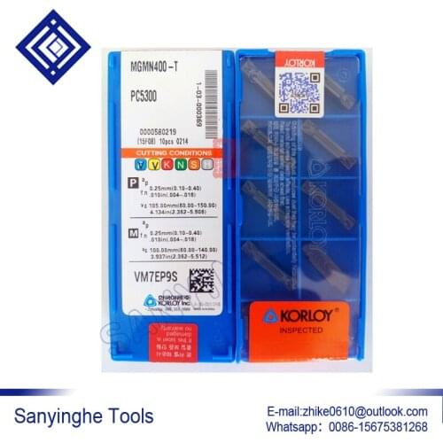 Free shipping 50pcs /lots MGMN400-M NC3030 / MGMN400-M NC3020 / MGMN400-M PC9030 cnc carbide parting & grooving inserts