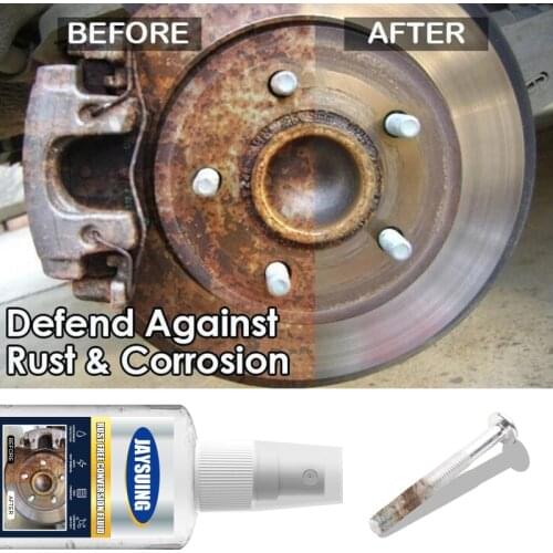 60ml Car Rust Remover Conversion Fluid Multi-Purpose Rust Converter Spray Car Maintenance Iron Powder Cleaning Remover Car Care