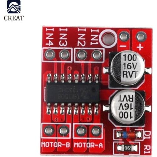 MX1508 L298N 1.5A 2-Way DC Motor Driver Module PWM Speed Dual H-Bridge Stepper