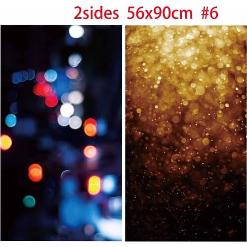 Dark Light Bubble Photo Studio Backgrounds 57x87cm 2sides PVC Cover Waterproof Paper Backdrops Wood Marble Wall Printing