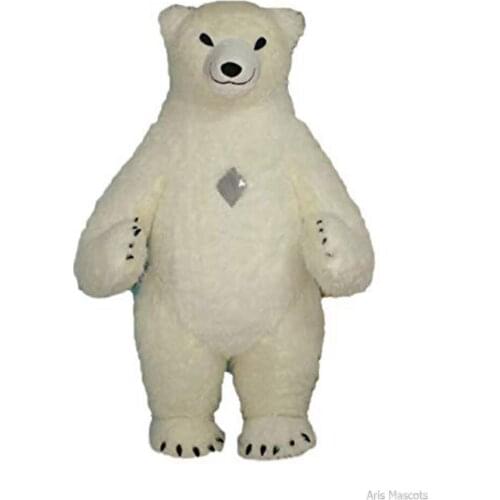 Giant Inflatable Bear Mascot Costume for Event Party Blow up Bear Suit Adult fur Bear Costume for Entertainment Carnival