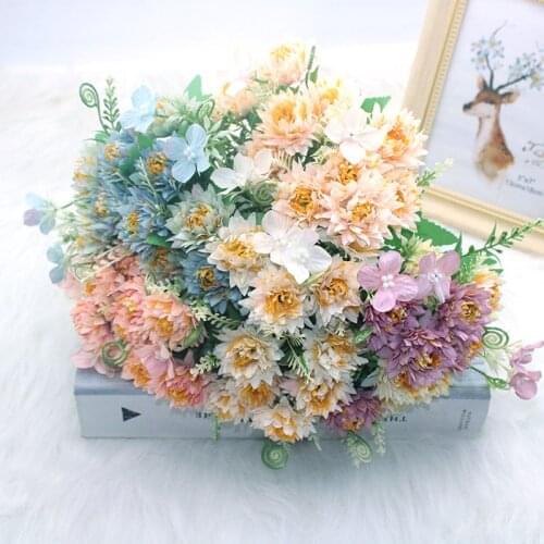 Hot-selling simulation rose bouquet 5 forks 10 flower heads 5 sets of aquatic plants DIY fake flowers wedding Christmas home dec