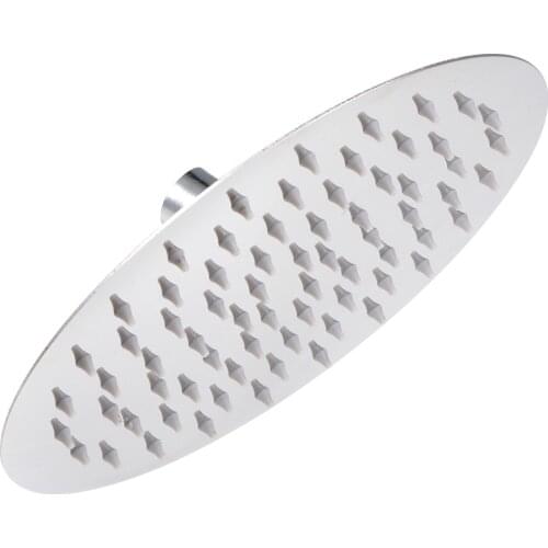 Uxcell 150mm 6" High Pressure Shower Head Rain Shower Head 360 Degree Adjustable G1/2 Stainless Steel Rainfall Shower Head