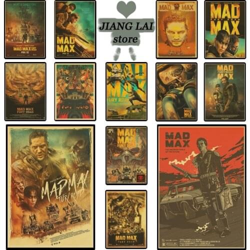 MAD MAX FURY ROAD WHAT A LOVELY DAY THE WAR RIG PAPER POSTER WALL STICKER KRAFT wall stickers