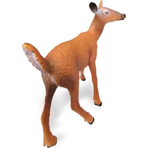 Simulation Deer Animal Model Forest Deers Figures Zoo Pack Gift Playset