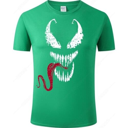 2021 New Venom T shirt Men Cotton Printed T-shirt Summer Fashion Tee Short Sleeve Cool Tshirt Tops Camisetas Hombre Clothes J72