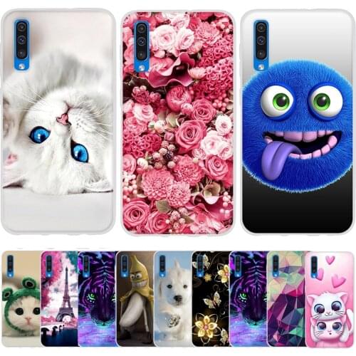 Soft TPU Silicone Case For Samsung Galaxy A50 A505F Coque Back Cover Fundas For Samsung Galaxy A50 A505FN Cover Bumper Case