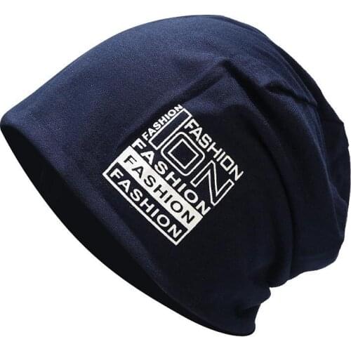 2021 cotton solid color letter fashion print Thicken knitted hat winter warm hat Skullies cap beanie hat for Men and Women 22