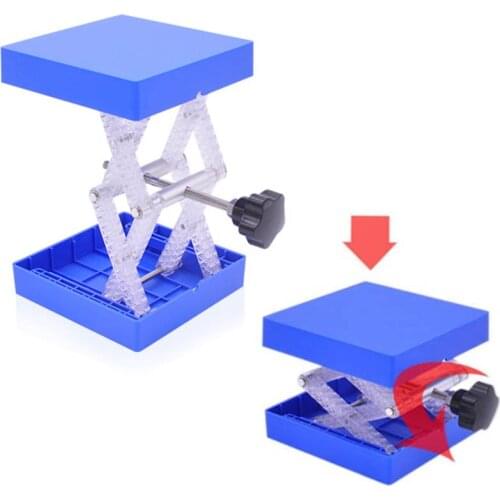 Height 155MM Lifter Router Plate Table Woodworking Machinery Engraving Laboratory Lifting Stand ABS Lift Platform Carpentry Tool