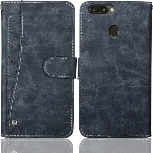 Luxury Wallet SANTIN R15S Case 6" Vintage Flip Leather Business Protective Cover For SANTIN R15S Case Phone Bag