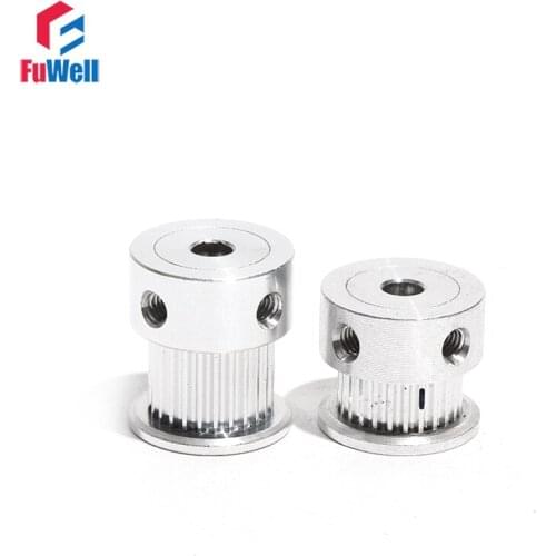 Transmission Pulley S2M-22T Aluminum Alloy S2M 22Teeth Timing Pulley 7mm/11mm Belt Width 4/5/6/8/10mm Bore Synchronous Wheel