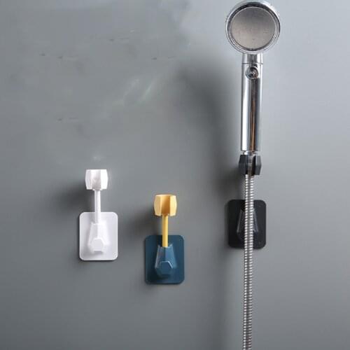 Punch-free shower bracket, shower nozzle bracket, multifunctional seamless hook, viscose shower rack, adjustable direction