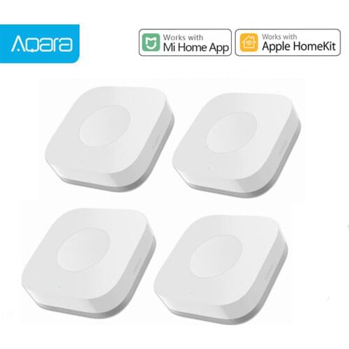 Xiaomi Aqara Wireless Mini Switch Smart Zigbee Sensor One Key 3-Way Control Button Home Security Mihome Homekit Remote Control