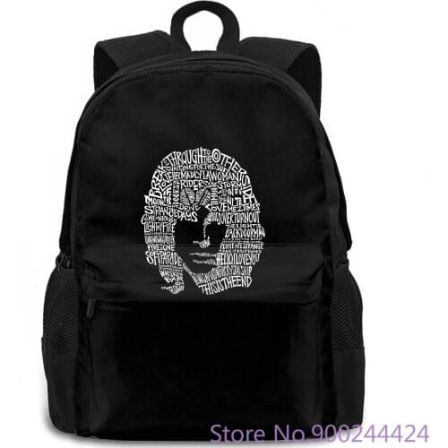 Wusteg Jim Morrison Music Band Outdoor Print Mens Hot women men backpack laptop travel school adult student