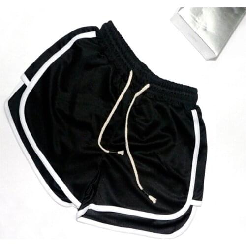 Women Running Sports Shorts Lage Size Quick-drying Loose Fitness Yoga Running Short Gym Yoga Elastic Waist Shorts