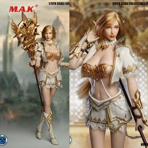 1/6 SET043 Paradise 2 Fairy Elf Head Carving Costume Suit For 12Inch Woman Dolls In Stock