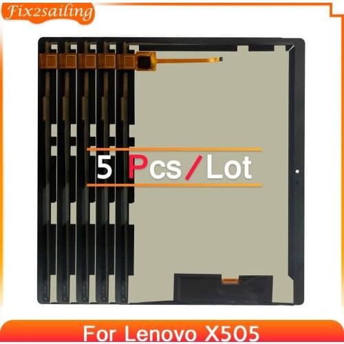 5Pcs 10.1'' For Lenovo Tab M10 TB-X505 TB-X505F TB-X505X TB-X505L LCD Display Touch Screen Digitizer Panel Assembly Replacement