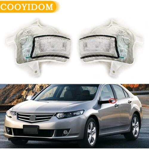 Car Side Mirror Blinker Repeater Light LED Rearview Mirror Turn Signal Lamp For Honda For Accord Euro CU 2008 2009 2010-2012