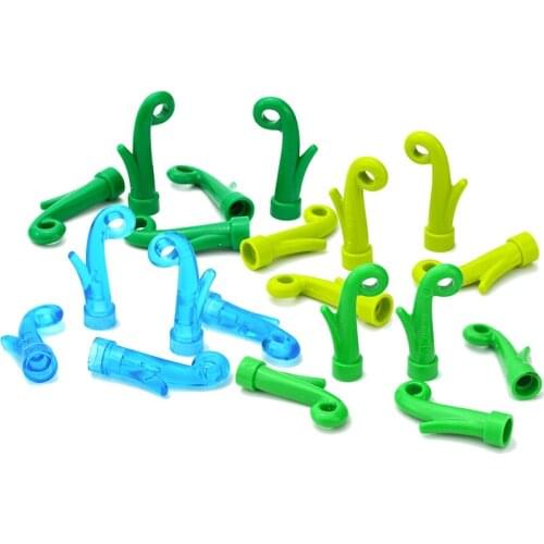 Locking Plants Blocks 15279 Marine Aquatic Plant Grass Stem Tree Leaf DIY Bricks City Street View Garden DIY Bricks Part