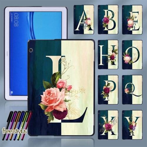 Case for Huawei MediaPad M5 Lite 8/M5 Lite 10.1"/M5 10.8"/T5 10 10.1"/T3 8.0"/T3 10 9.6" Shockproof Tablet Plastic Back Shell