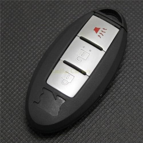 PINECONE Key Case for INFINITI G25 G35 G37 Car Remote Key 3 Buttons High Quality Remote Key Shell With Uncut Key Blade