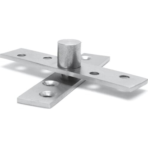 Rotating Hinge 360 Degree Stainless Steel Door Pivot Up Down Shaft 75/95/100mm