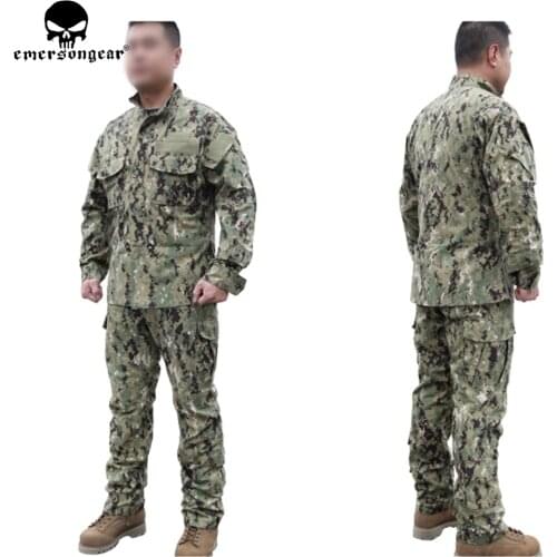 Emerson Hunting Clothes Camouflage Pants Tactical Suit Pants Shirt Ghillie Suit Wargame Aor2 emersongear Hunting Outfit EM6892