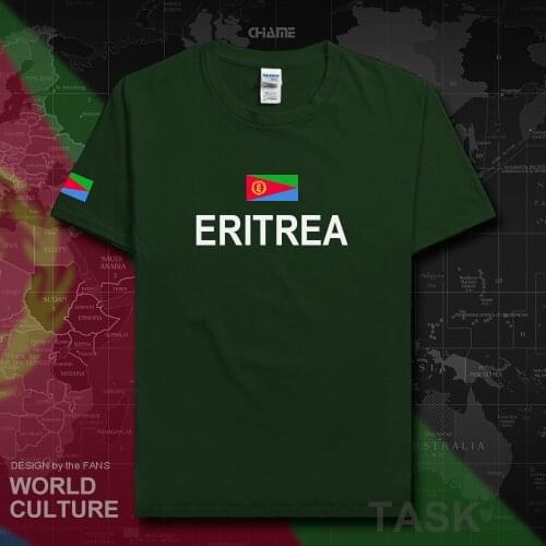 Eritrea Eritrean t shirt fashion 2017 jerseys nation team 100% cotton gyms t-shirt clothing tees country sporting tshirt ERI ER