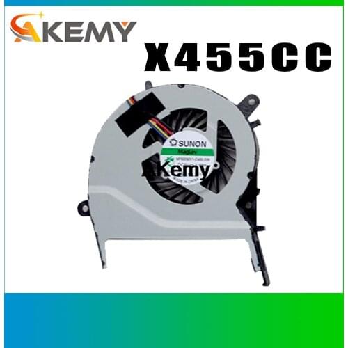 GZEELE new cpu cooling fan for ASUS X455LD X455CC A455 A455L K455 X555 r555L W519L A555L Y583L K555 MF60070V1-C370-S9A