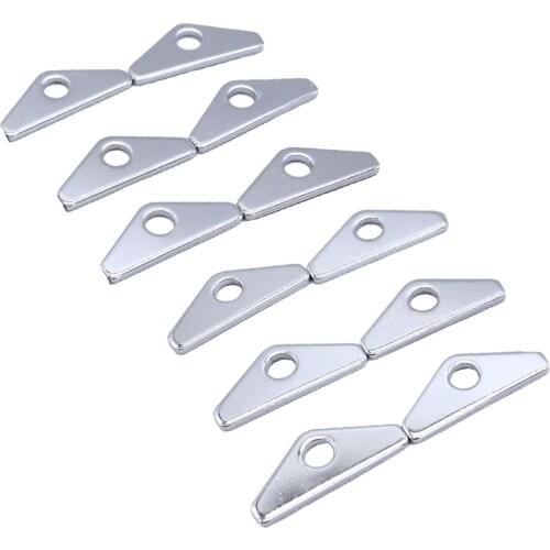 Chrome Plated Steel Mini Spreader Tab Small Block For Ford 260 289 302 351W